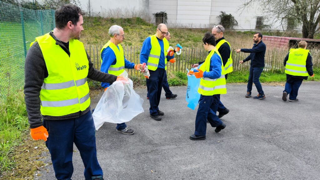 En participant au « Grand Nettoyage », Corelap Asbl s’engage pour un environnement plus propre.